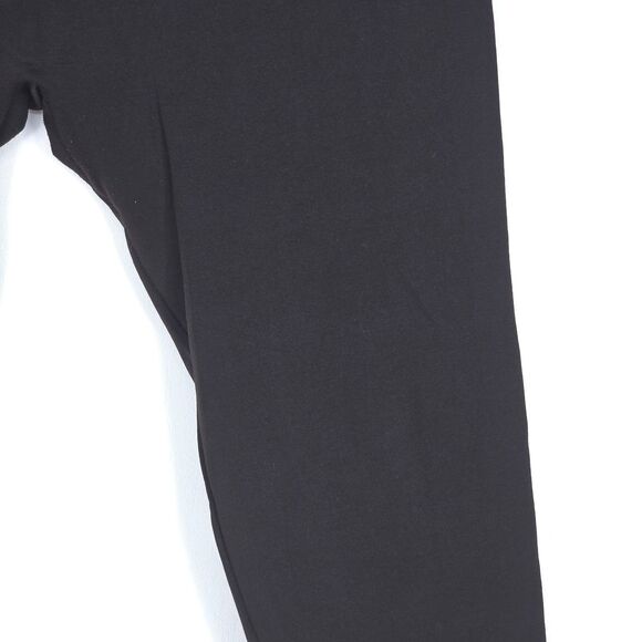 FADED GLORY Leggings Women 3X Dark Brown Stretch Knit Tapered Pant Lounge Office - Picture 12 of 16